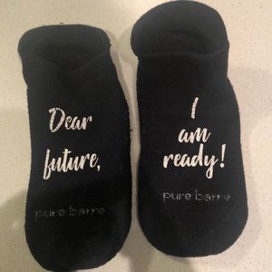 Pure barre socks